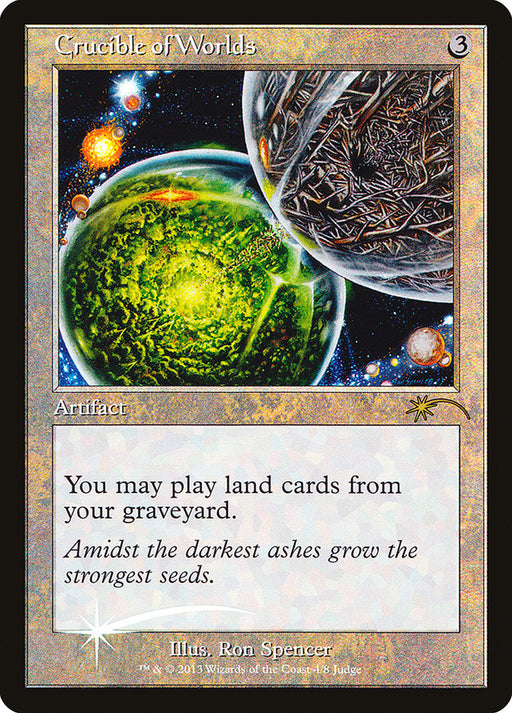 Crucible of Worlds - Retro Frame (Foil)