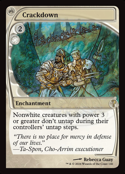 Crackdown (Foil)