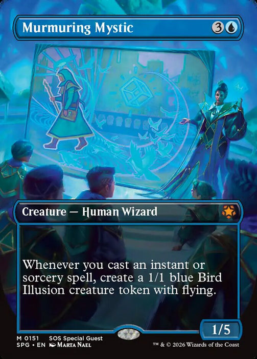 Murmuring Mystic - Borderless - Inverted