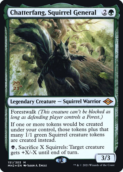 Chatterfang, Squirrel General - Legendary (Foil)