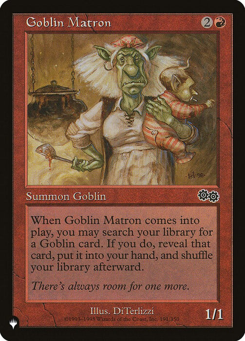 Goblin Matron - Retro Frame