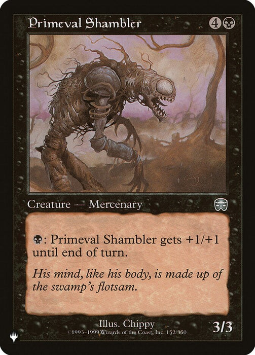 Primeval Shambler - Retro Frame
