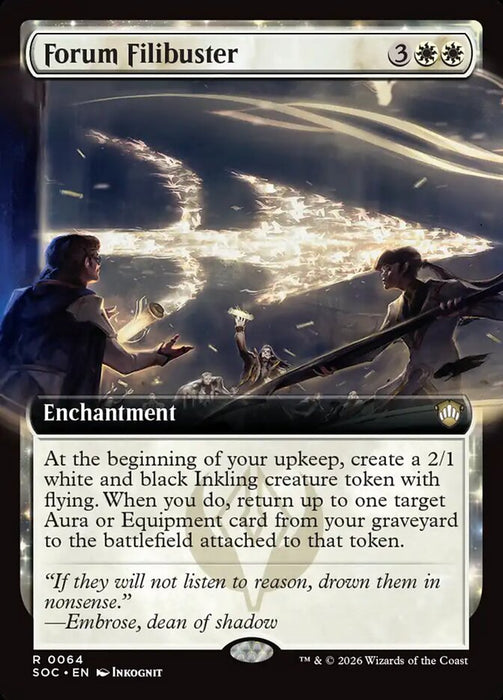 Forum Filibuster - Enchantment - Extended Art