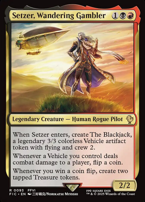 Setzer, Wandering Gambler - Legendary - Surge Foil (Foil)