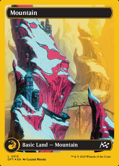 Mountain - Full Art - Inverted (Foil)