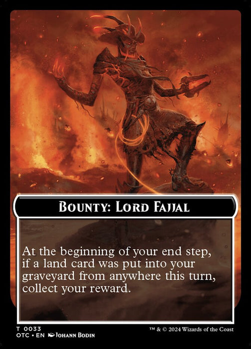 Bounty: Lord Fajjal // Wanted! (Foil)