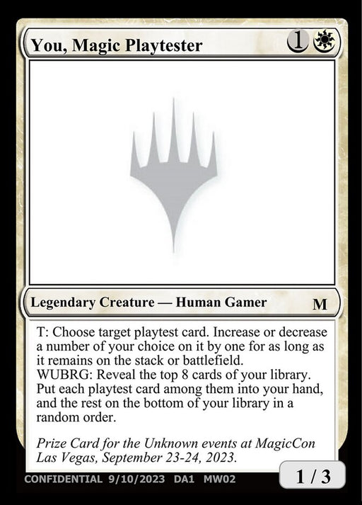 You, Magic Playtester