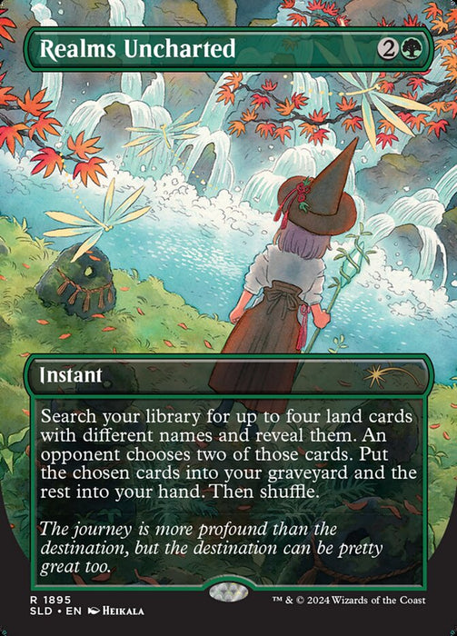 Realms Uncharted - Borderless - Full Art - Inverted