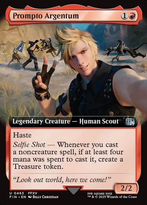 Prompto Argentum - Legendary - Extended Art