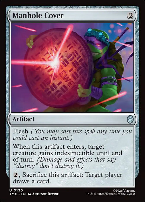 Manhole Cover (Foil)