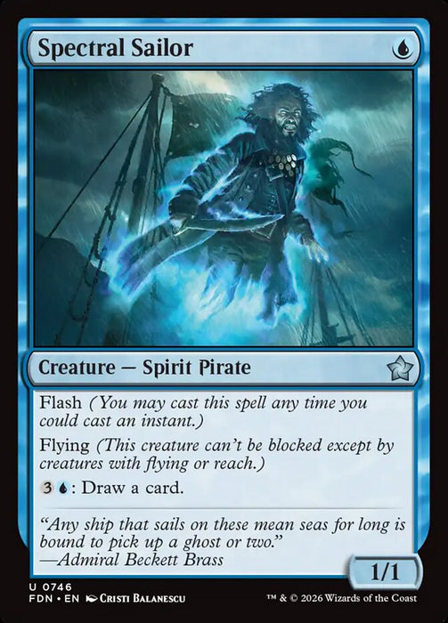 Spectral Sailor (Foil)