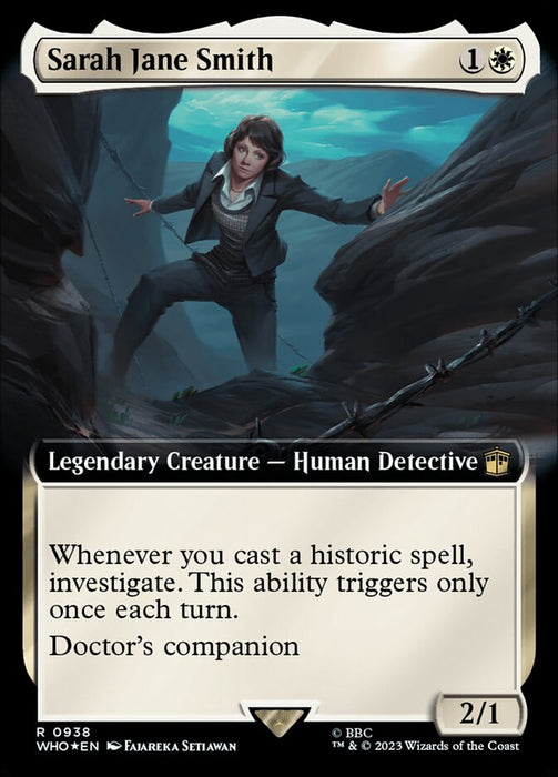 Sarah Jane Smith - Extended Art - Legendary - Surge Foil (Foil)