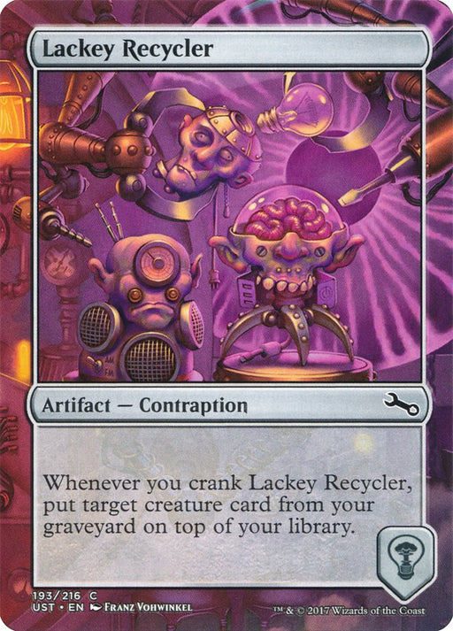 Lackey Recycler - Borderless - Full Art