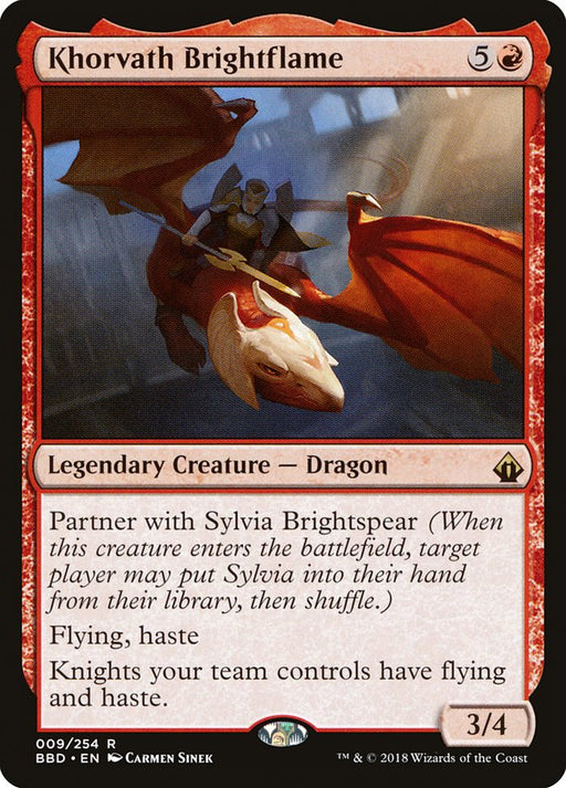 Khorvath Brightflame - Legendary