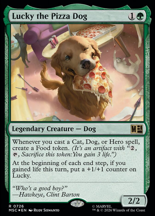 Lucky the Pizza Dog - Legendary