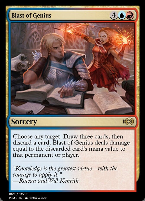 Blast of Genius (Foil)