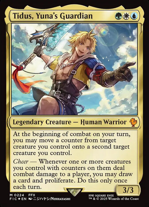 Tidus, Yuna's Guardian - Legendary - Surge Foil (Foil)
