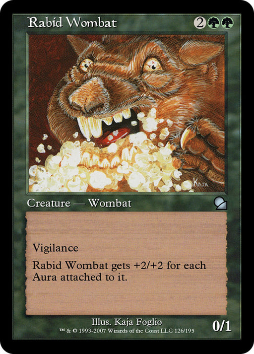 Rabid Wombat (Foil)