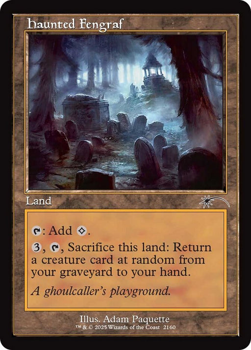 Haunted Fengraf - Retro Frame