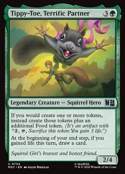 Tippy-Toe, Terrific Partner - Legendary