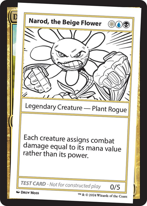 Narod, the Beige Flower - Legendary