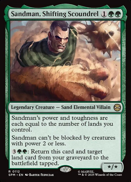 Sandman, Shifting Scoundrel - Legendary