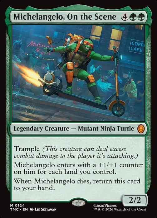 Michelangelo, On the Scene - Legendary