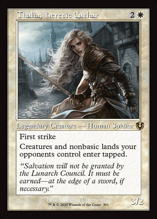 Thalia, Heretic Cathar - Retro Frame (Foil)