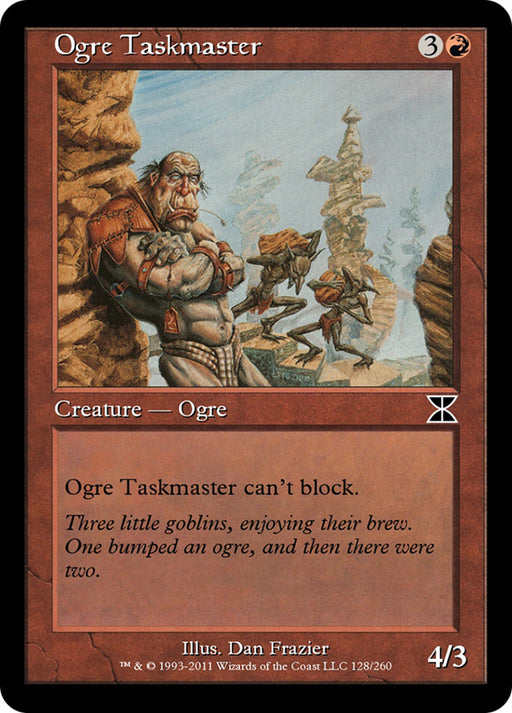Ogre Taskmaster - Retro Frame (Foil)