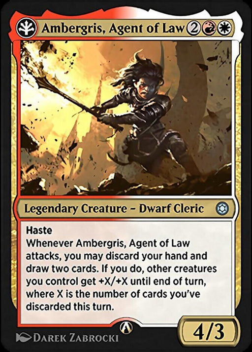 Ambergris, Agent of Law - Legendary