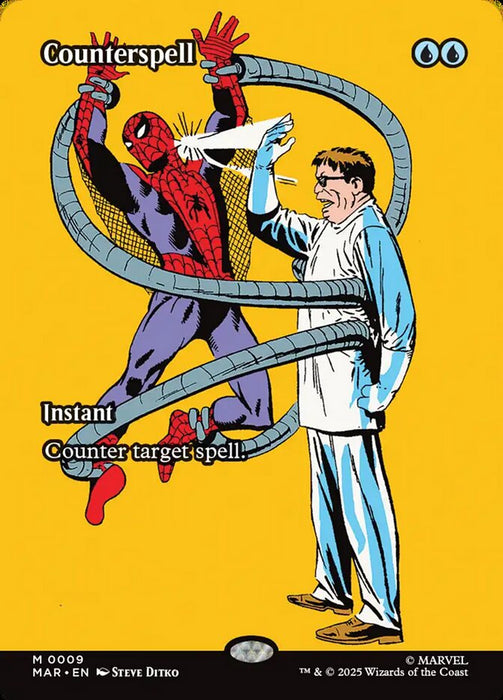 Counterspell - Borderless - Full Art - Inverted