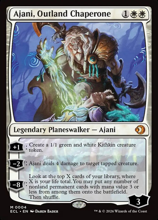 Ajani, Outland Chaperone (Foil)
