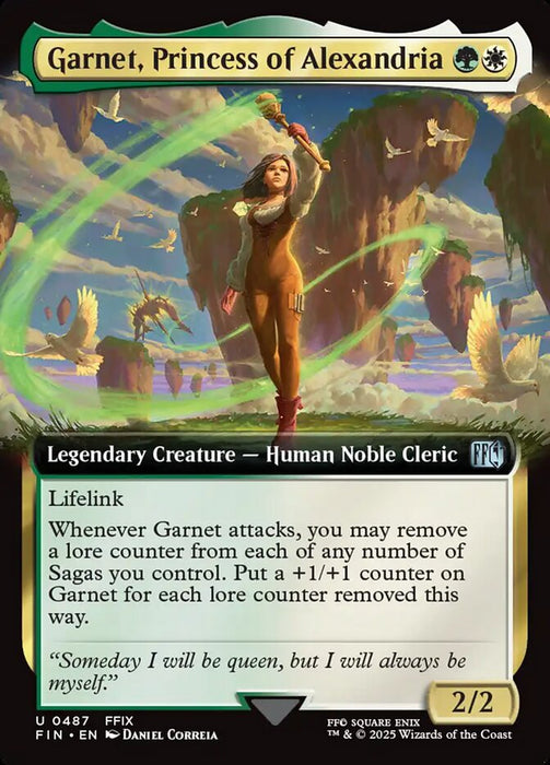 Garnet, Princess of Alexandria - Extended Art - Legendary