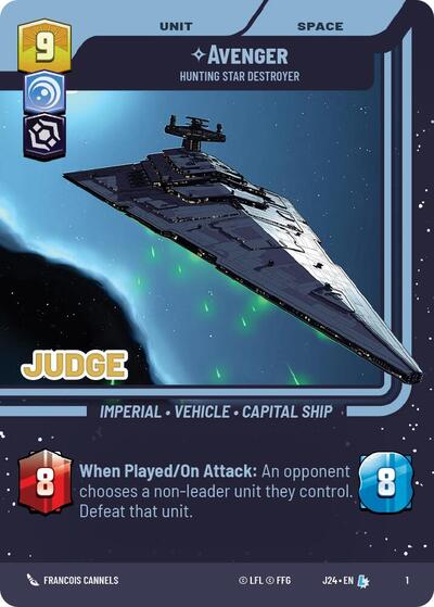 Avenger - Hunting Star Destroyer  - Foil