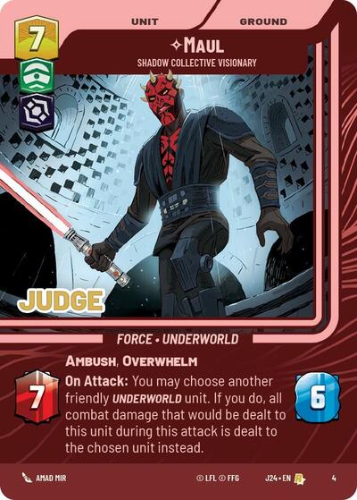 Maul - Shadow Collective Visionary - Foil