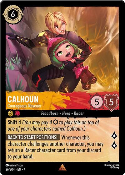 Calhoun - Courageous Rescuer - Foil