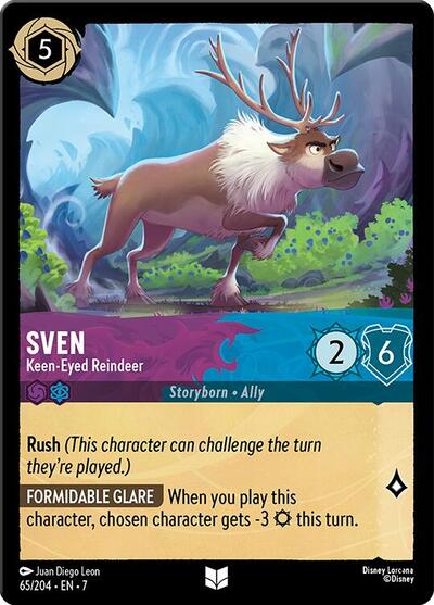 Sven - Keen-Eyed Reindeer - Foil