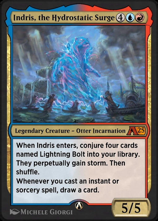 Indris, the Hydrostatic Surge - Legendary