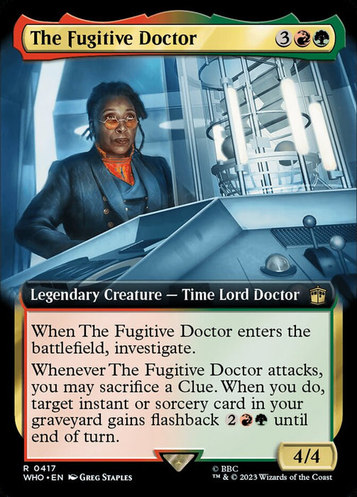 The Fugitive Doctor - Extended Art - Legendary (Foil)