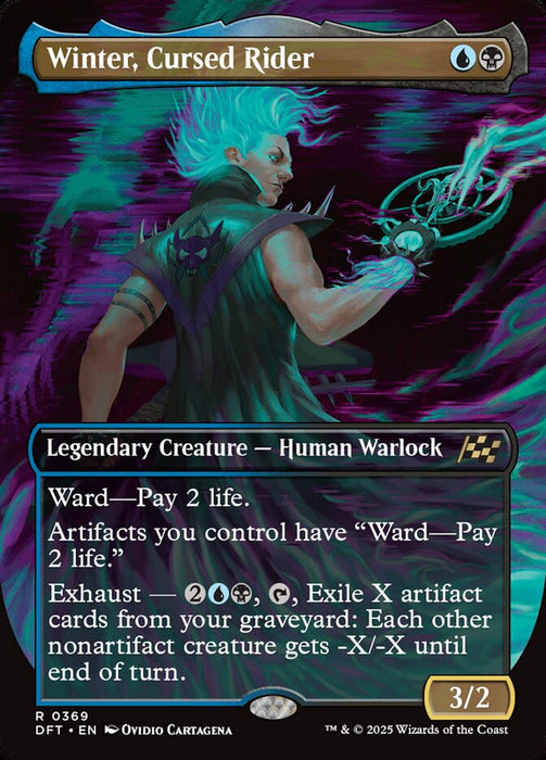 Winter, Cursed Rider - Borderless - Legendary - Inverted