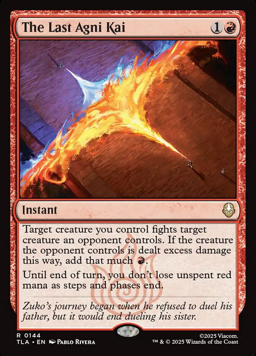 The Last Agni Kai (Foil)