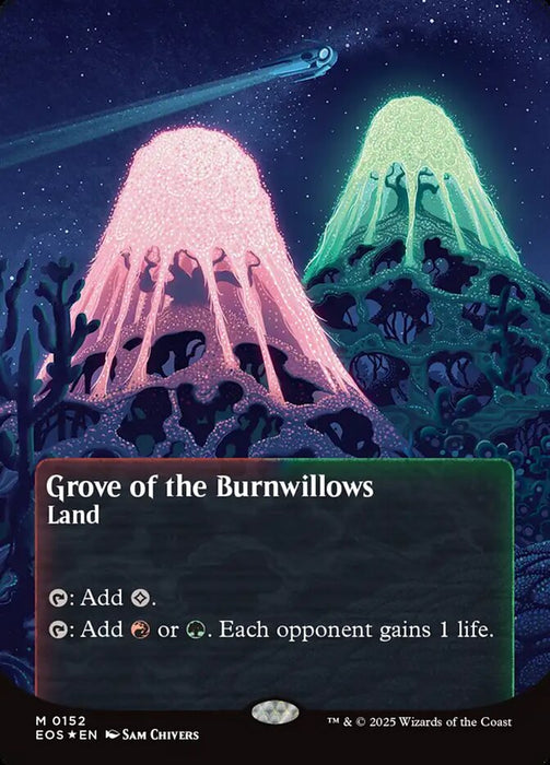 Grove of the Burnwillows - Borderless (Foil)