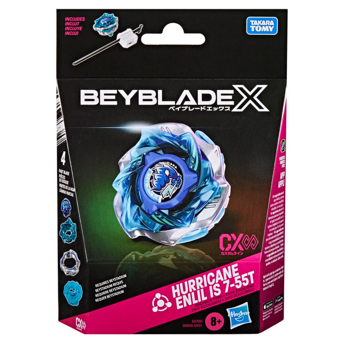 Beyblade X: Starter Pack - Hurricane Enlil IS 7-55T
