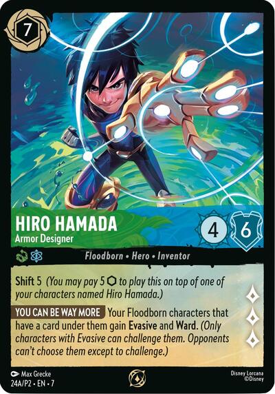 Hiro Hamada - Armor Designer (Store Championship Participant) - Foil
