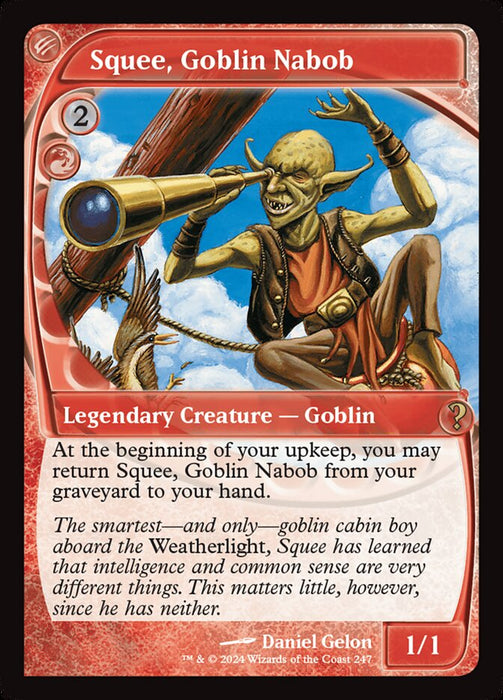 Squee, Goblin Nabob - Legendary (Foil)