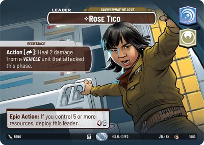 Rose Tico - Saving What We Love  (Showcase)