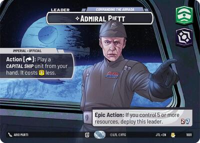 Admiral Piett - Commanding the Armada  (Showcase)