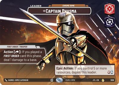 Captain Phasma - Chrome Dome  (Showcase)