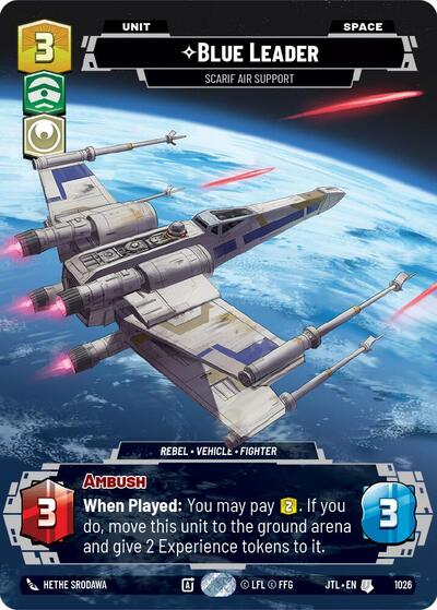 Blue Leader - Scarif Air Support  (Prestige)