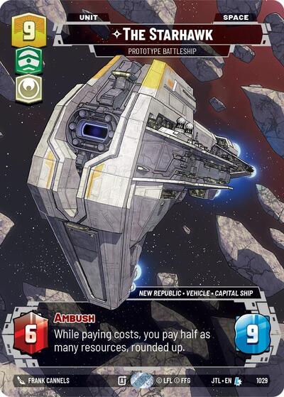 The Starhawk - Prototype Battleship  (Prestige)